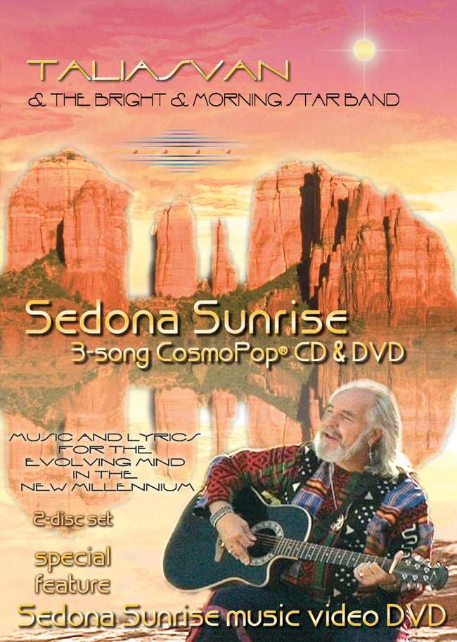 Sedona Sunrise 3-Song CosmoPop® CD & DVD Set